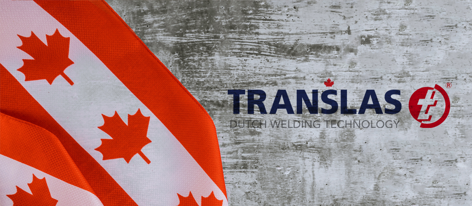 Translas logo with canadian flag