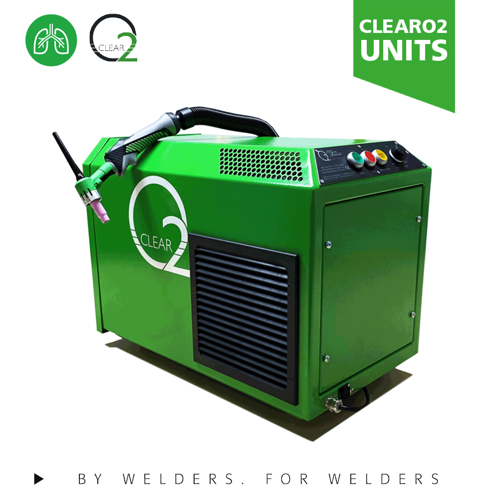 ClearO2 Fume Extraction Solutions T100 – One Welder Unit